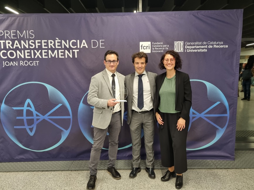 OneChain, spin-off of the Josep Carreras Institute, wins the Joan Roget award for the best transfer success story 2023