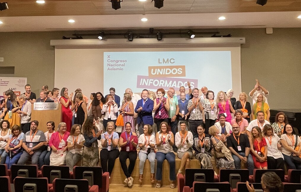 Pacientes y especialistas en leucemia mieloide crónica se dan cita en el Instituto Josep Carreras