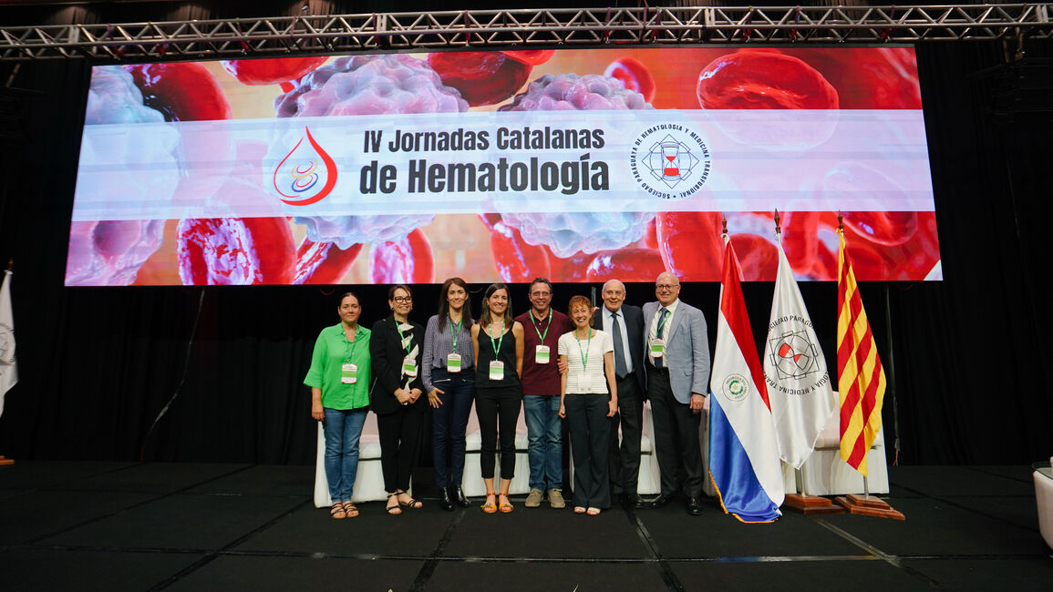 Researchers of the Josep Carreras Institute participate in the IV Catalan Conference on Hematology in Paraguay