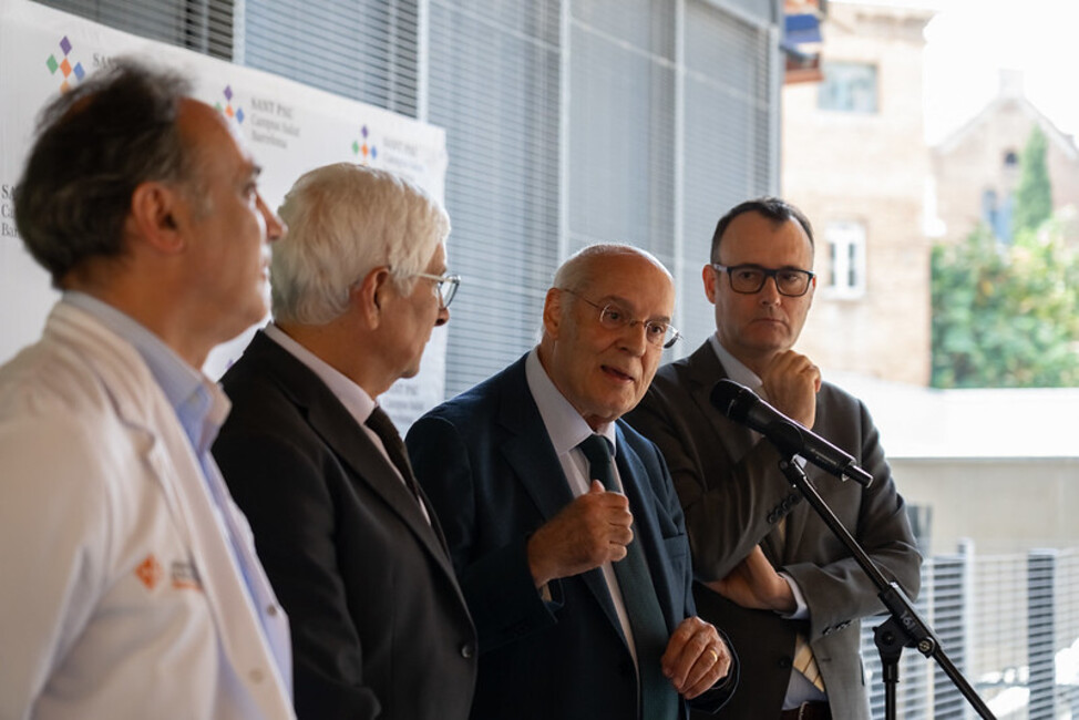 Sant Pau Lays the Cornerstone of the New Advanced Therapies Unit, in collaboration with the Josep Carreras Institute