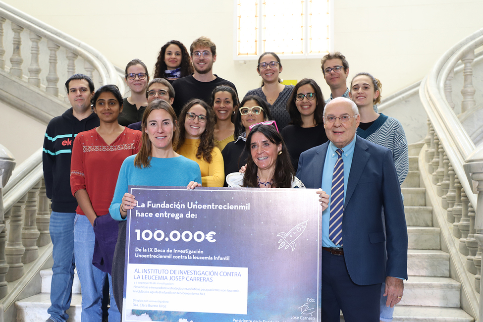 Unoentrecienmil awards a project for the development of an immunotherapy against one of the pediatric leukemias with the worst prognosis