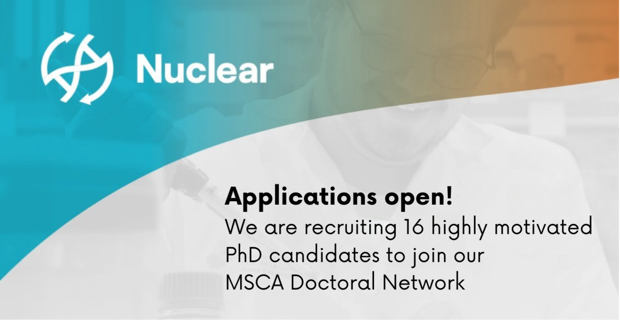 NUCLEAR: open call for PhD students in metabolic regulation of genome function