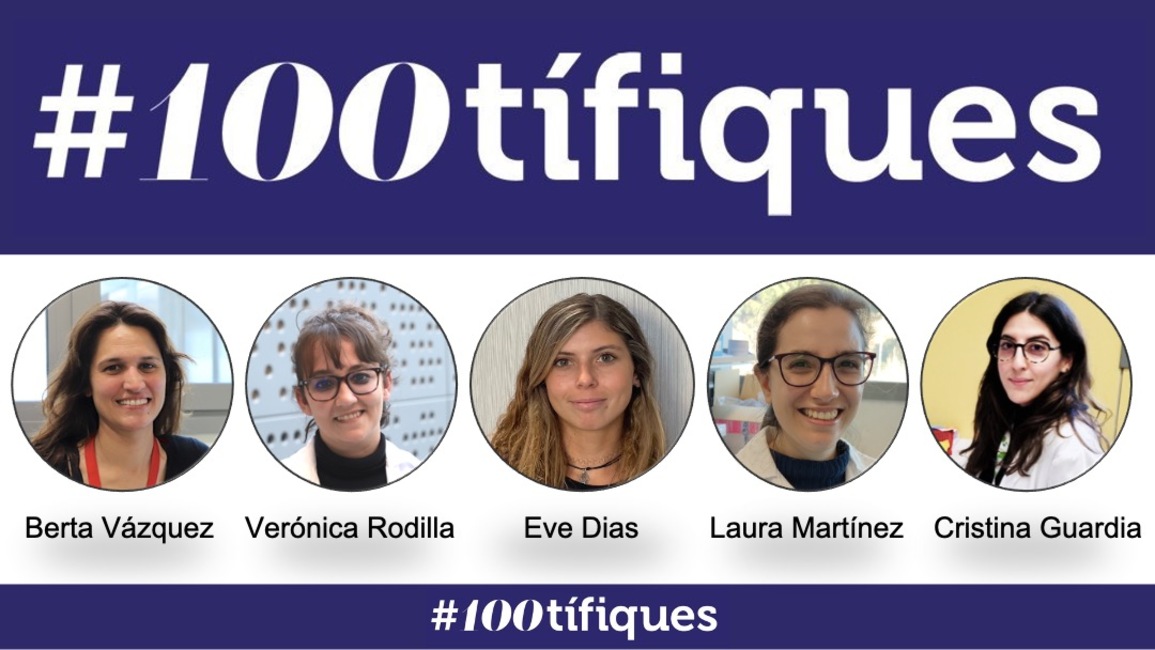 Five researchers from the Josep Carreras Institute participate in the 100tífiques Project, an initiative to raise women in science visibility