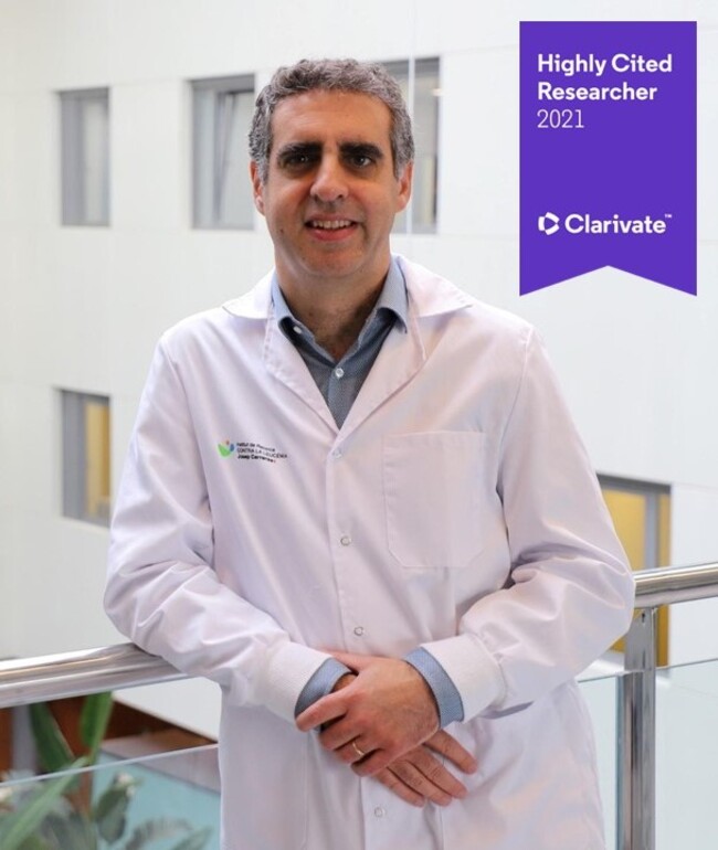 Manel Esteller recognized as Highly Cited Researcher 2021 by Clarivate Web of Science